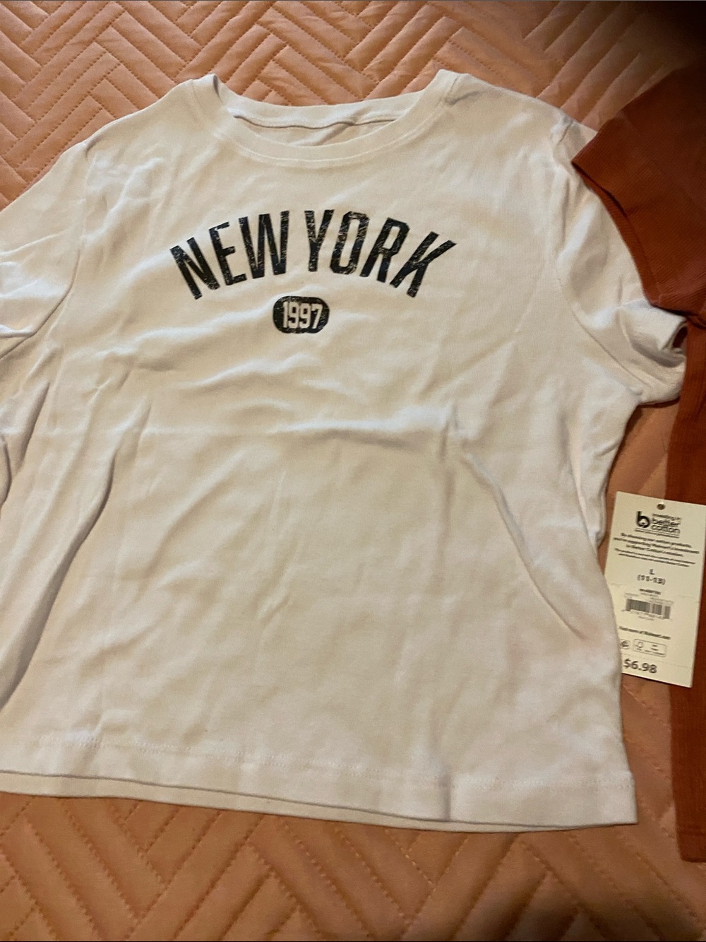 No Boundaries White 'New York 1997' Graphic Tee - Men's Shirt